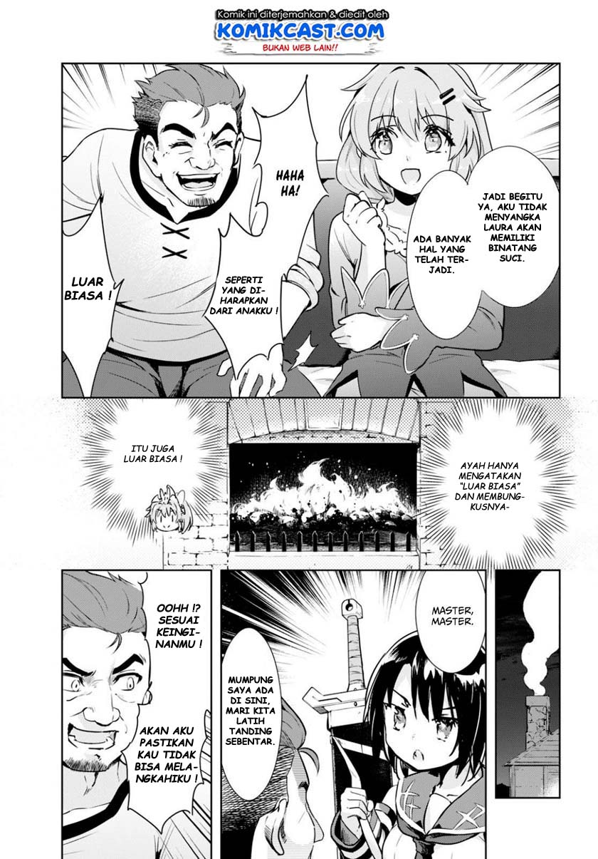 Kenshi wo Mezashite Nyuugaku shita no ni Mahou Tekisei 9999 nan desu kedo!? chapter 38